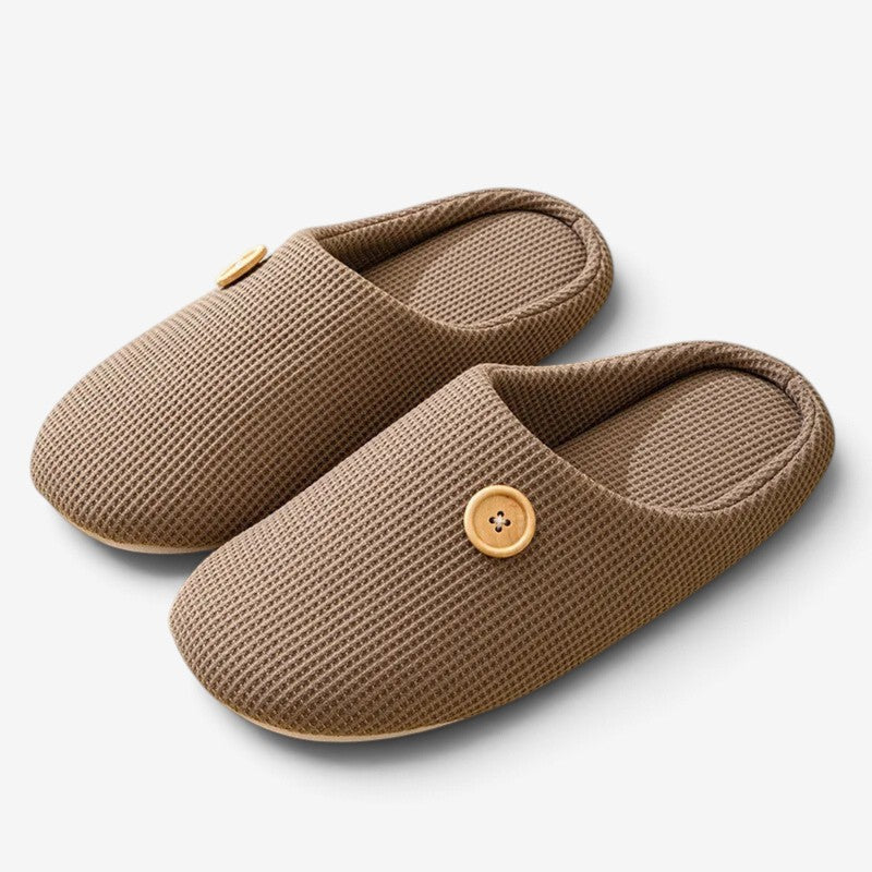 PlushStep - memóriahabos papucs plüss béléssel