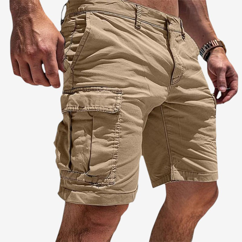 Pantaloncini da uomo fino al ginocchio con tasche utility