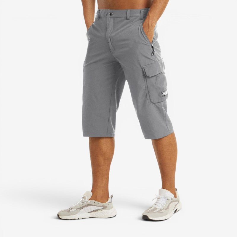 Men's Cargo Shorts With Knee Length