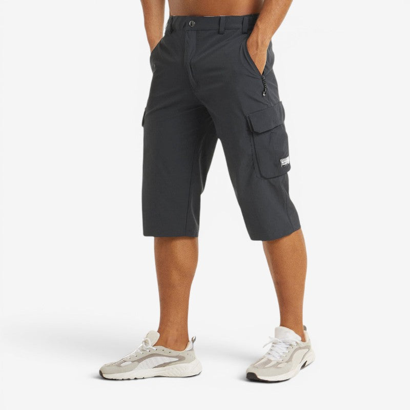Men's Cargo Shorts With Knee Length