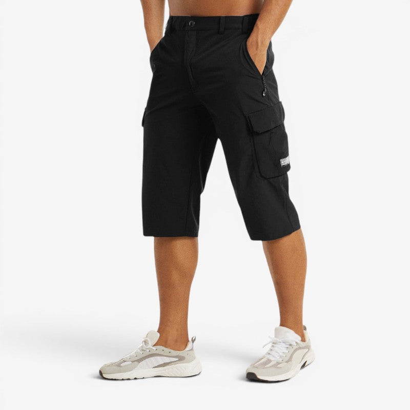 Men's Cargo Shorts With Knee Length