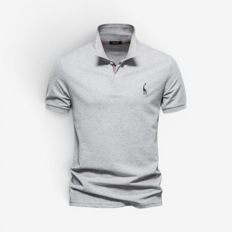 Męska koszulka polo slim fit z krótkim rękawem