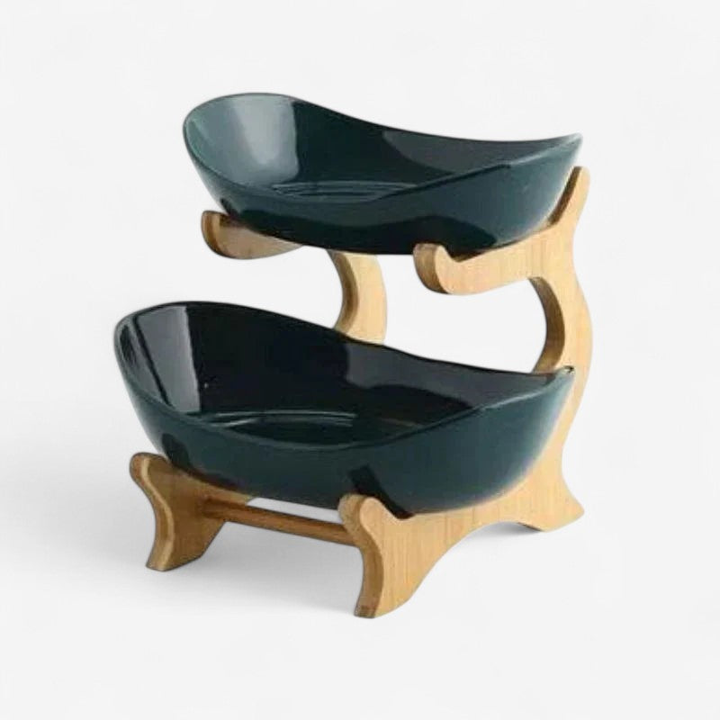 HoldNest – Modern Fruit Bowl with Removable Multi-layer Trays