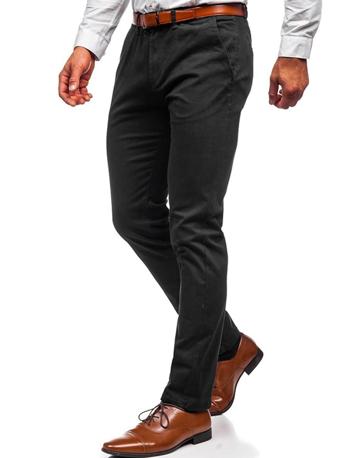 Ryan – Nowoczesne spodnie slim-fit z bocznymi kieszeniami