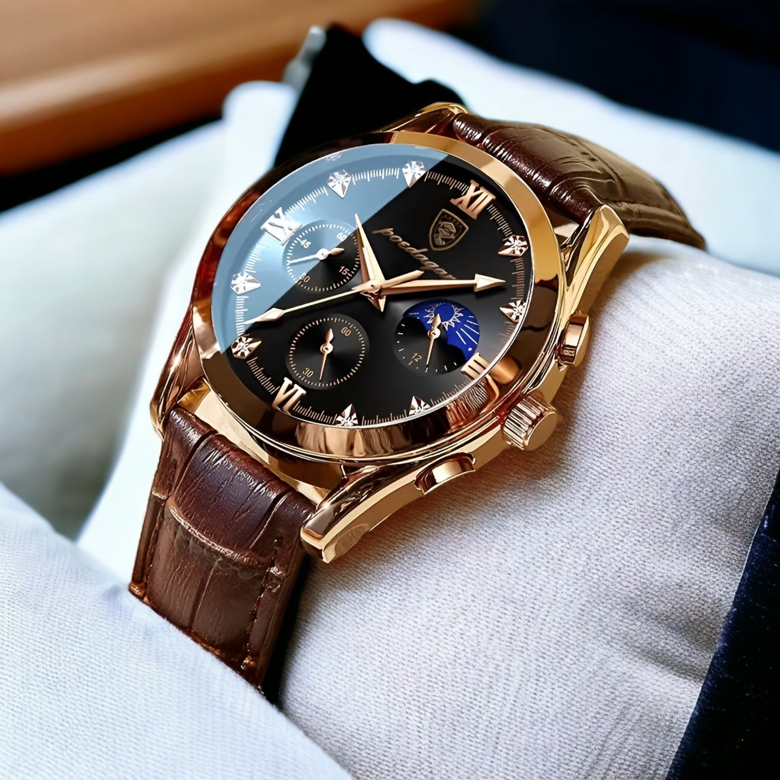 John - Swiss quartz watch with timeless elegance and precision