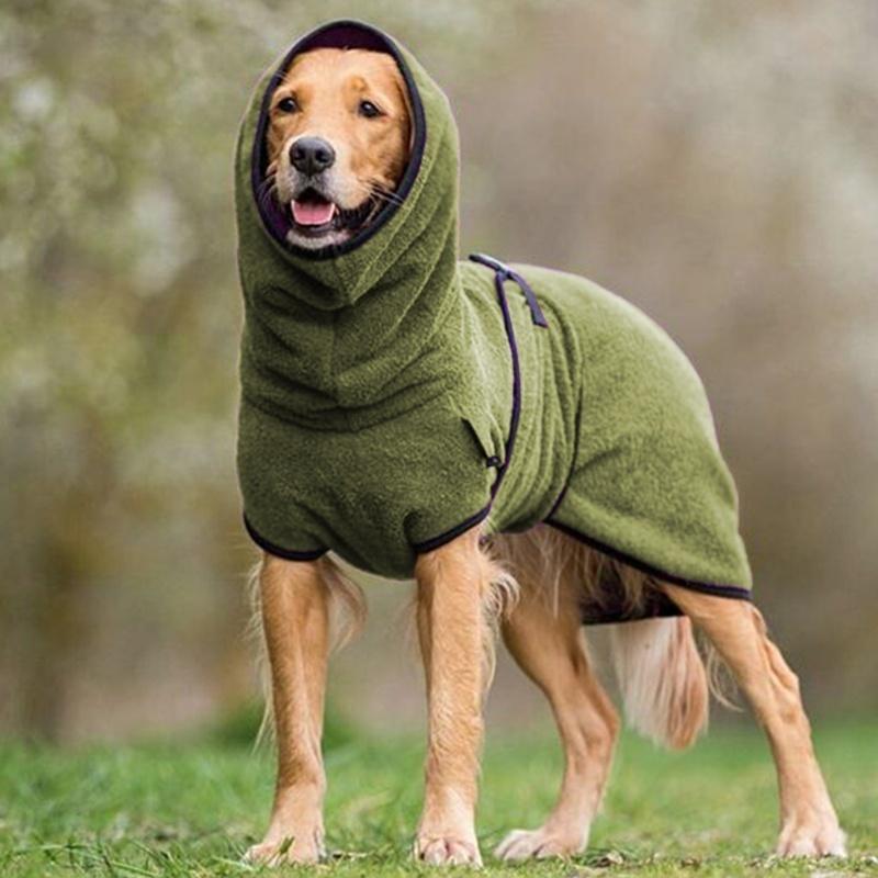 WarmPaws - Super absorbent pet bathrobe for comfort and warmth