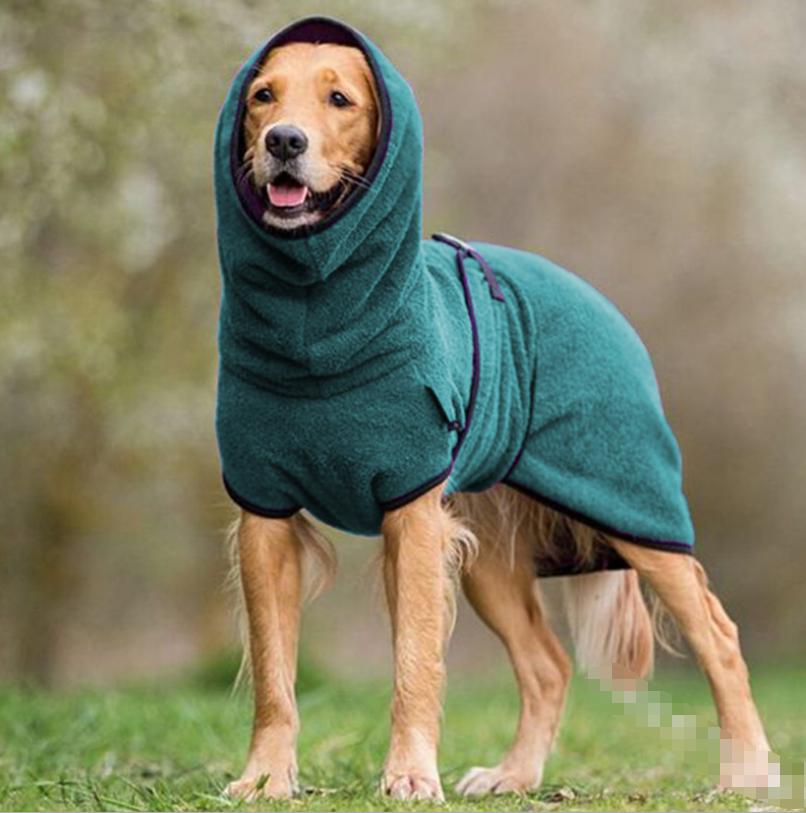 WarmPaws - Super absorbent pet bathrobe for comfort and warmth