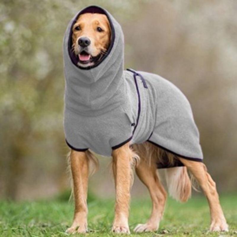 WarmPaws - Super absorbent pet bathrobe for comfort and warmth