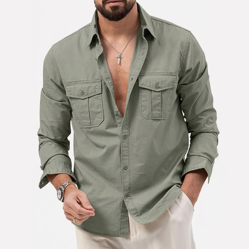 Paul - Cămașă de top cu buzunar practic la piept