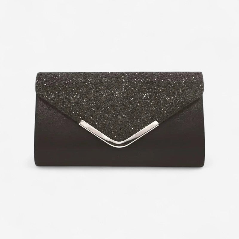 Brenda – Borsa a mano con chiusura a busta e design rettangolare