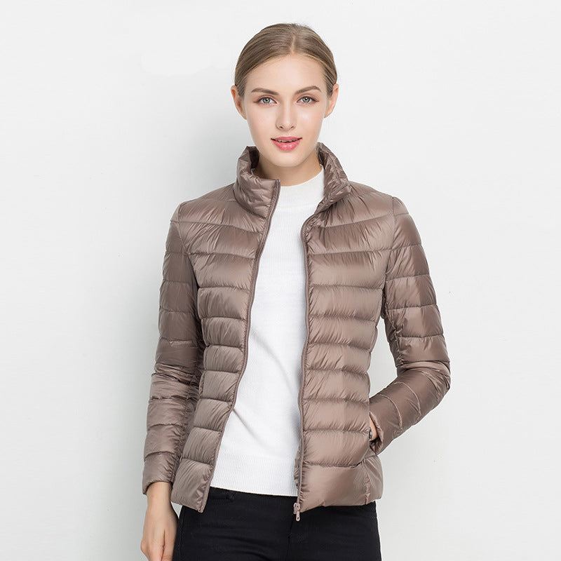 Lena - Giacca imbottita leggera e alla moda con pannelli trapuntati