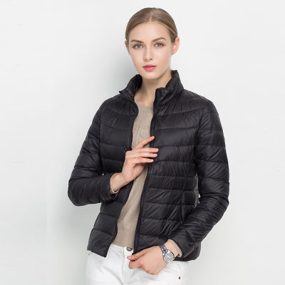 Lena - Giacca imbottita leggera e alla moda con pannelli trapuntati
