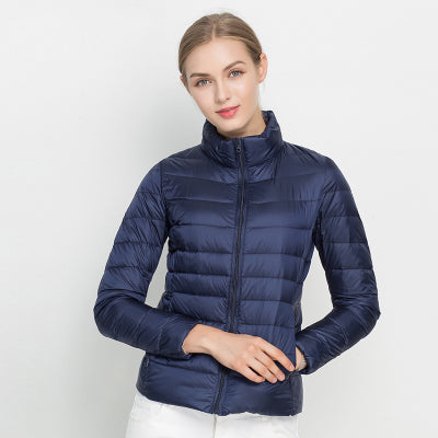 Lena - Giacca imbottita leggera e alla moda con pannelli trapuntati