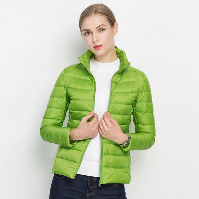 Lena - Giacca imbottita leggera e alla moda con pannelli trapuntati