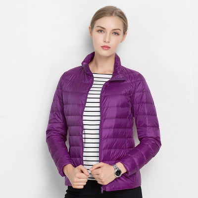Lena - Giacca imbottita leggera e alla moda con pannelli trapuntati