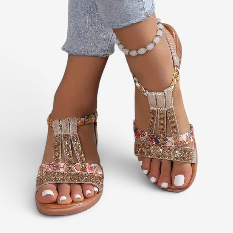 Women’s Open Toe Wedge Heel Sandals