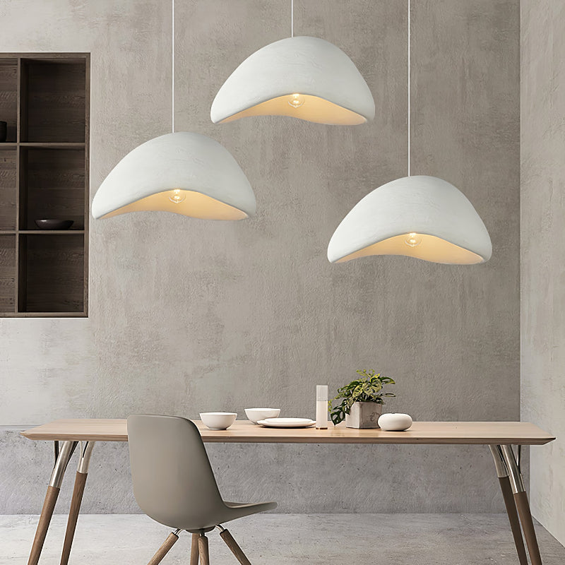 AuraGlow - Lampada a sospensione LED sottile con design moderno a macchie