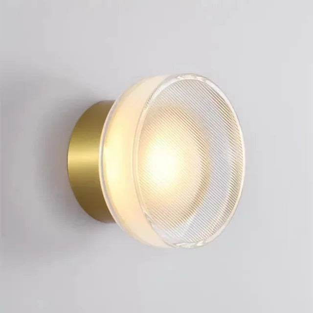 RoundGlow - Lampă de perete rotundă și stilată cu design modern