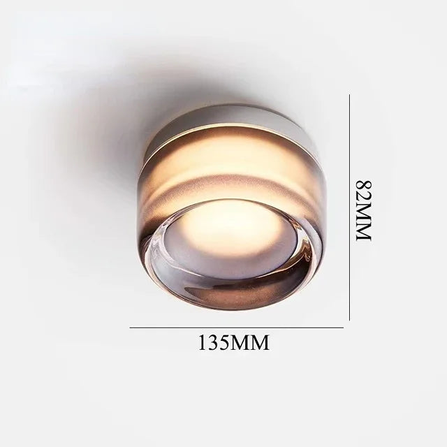 RoundGlow - Lampă de perete rotundă și stilată cu design modern