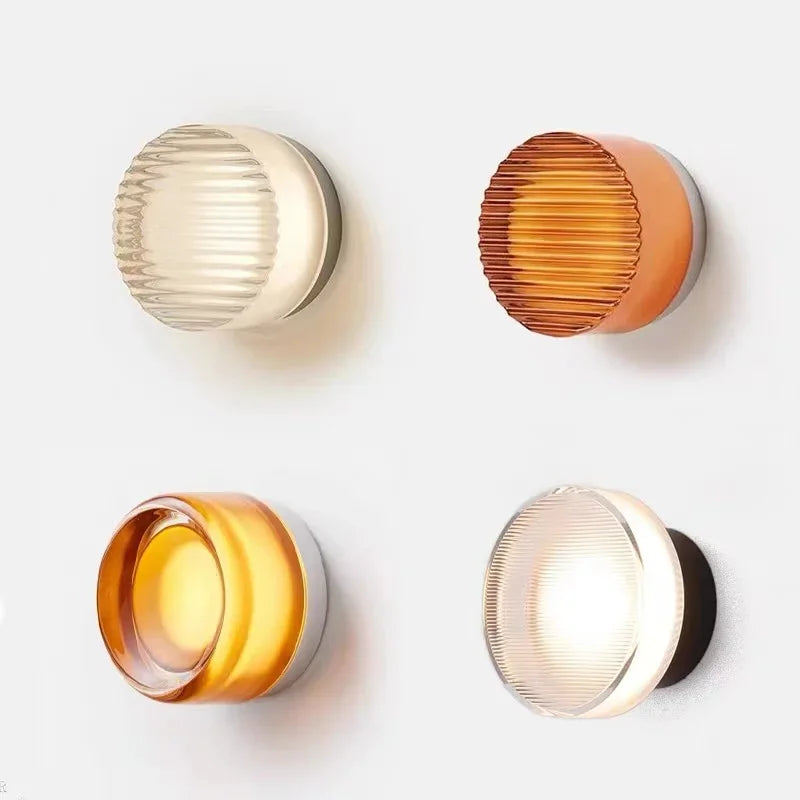 RoundGlow - Lampă de perete rotundă și stilată cu design modern