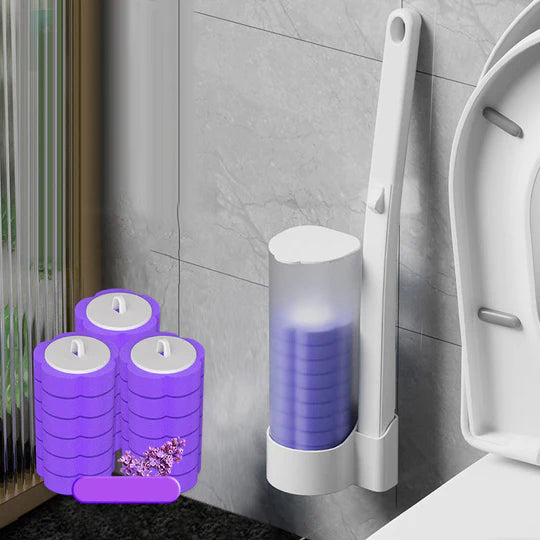 FlexiClean - Disposable toilet brush for hygienic and mess-free cleaning