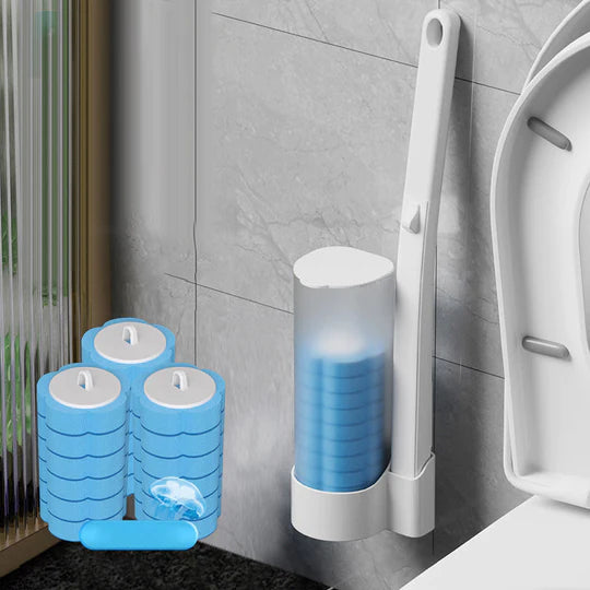 FlexiClean - Disposable toilet brush for hygienic and mess-free cleaning