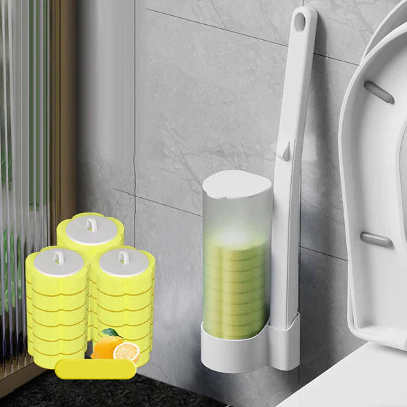 FlexiClean - Disposable toilet brush for hygienic and mess-free cleaning