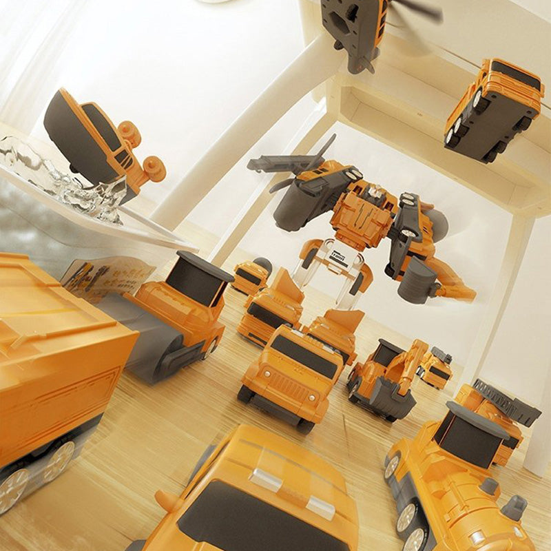 MagnaGear - Magnetische Transformeer Techniek Auto Geassembleerd Speelgoed