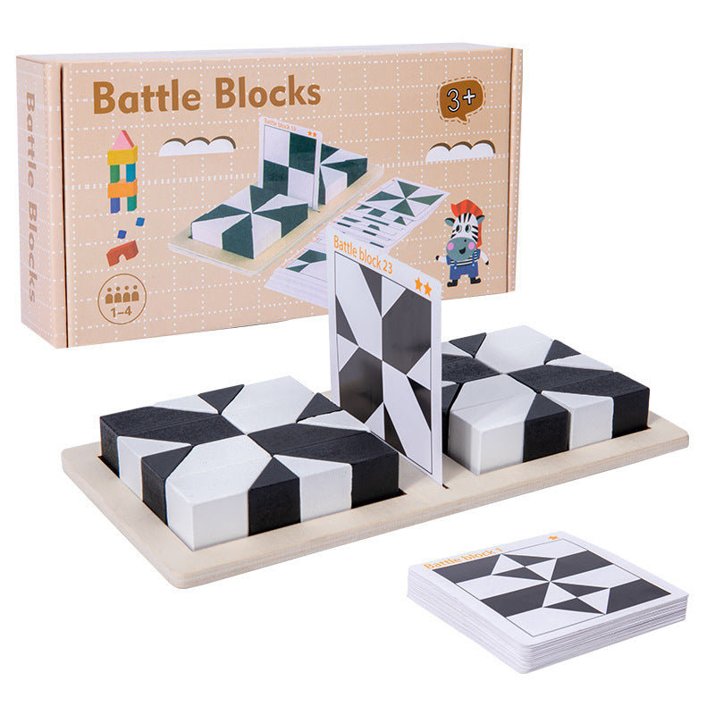 PatternBell - Set di blocchi da costruzione con schede con motivi