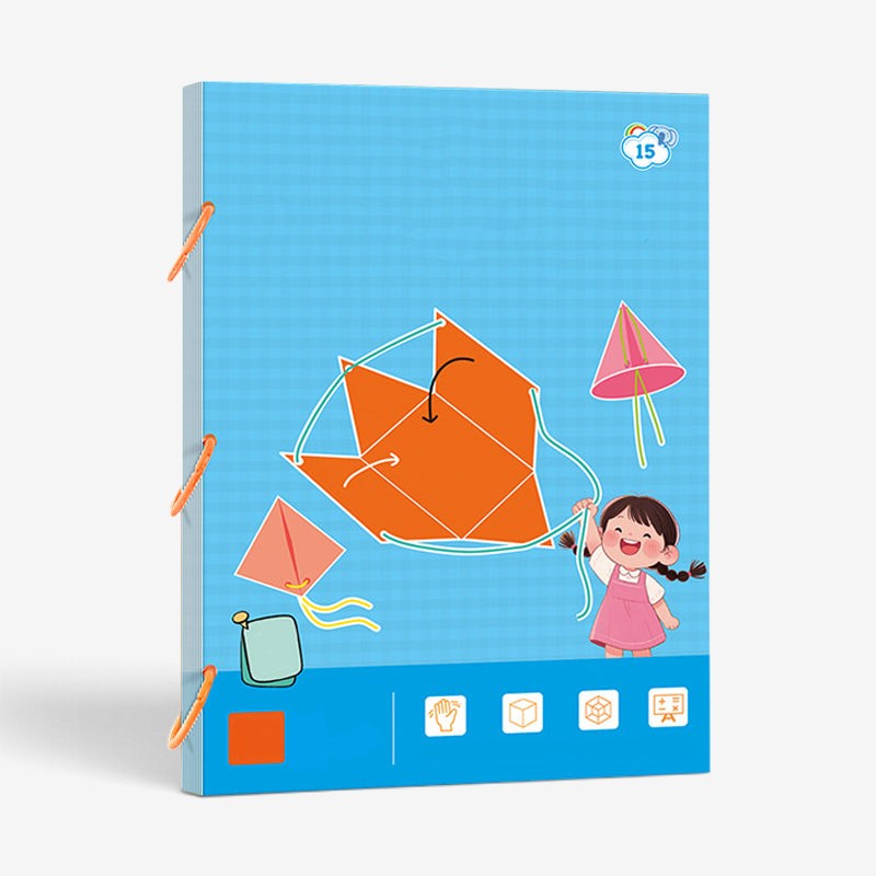 GeoString - Educational Book With Pull String For 3d Geometry