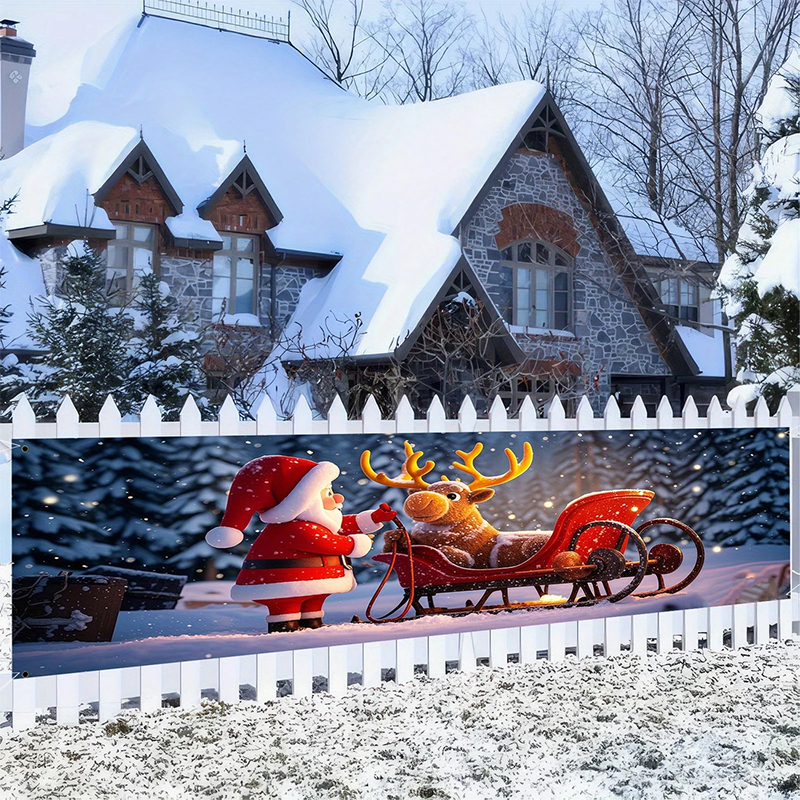 BannerAnchor - Banner suspendat pentru exterior, cu inele de prindere