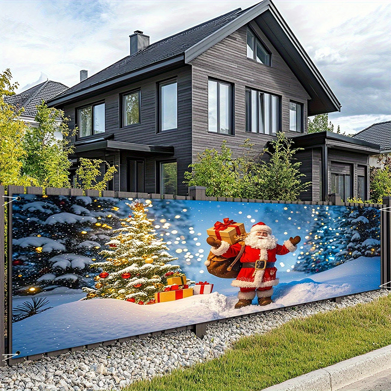 BannerAnchor - Banner suspendat pentru exterior, cu inele de prindere