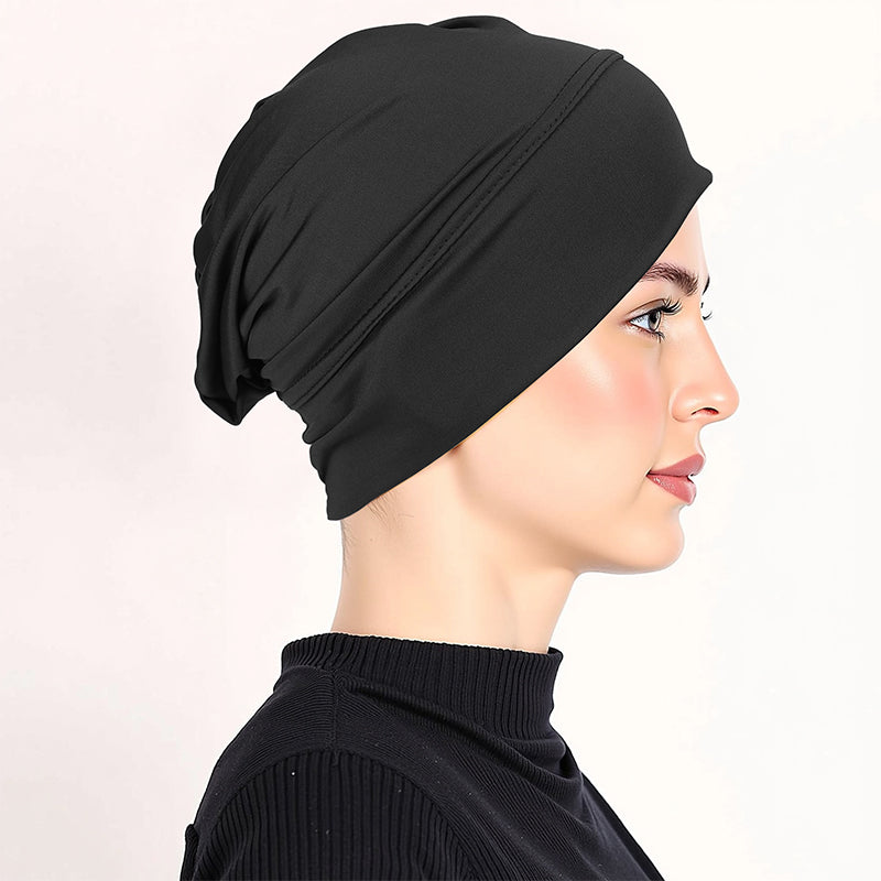 Turbanelle – Női rugalmas turbánsapka varrás nélküli kialakítással és rugalmas illeszkedéssel