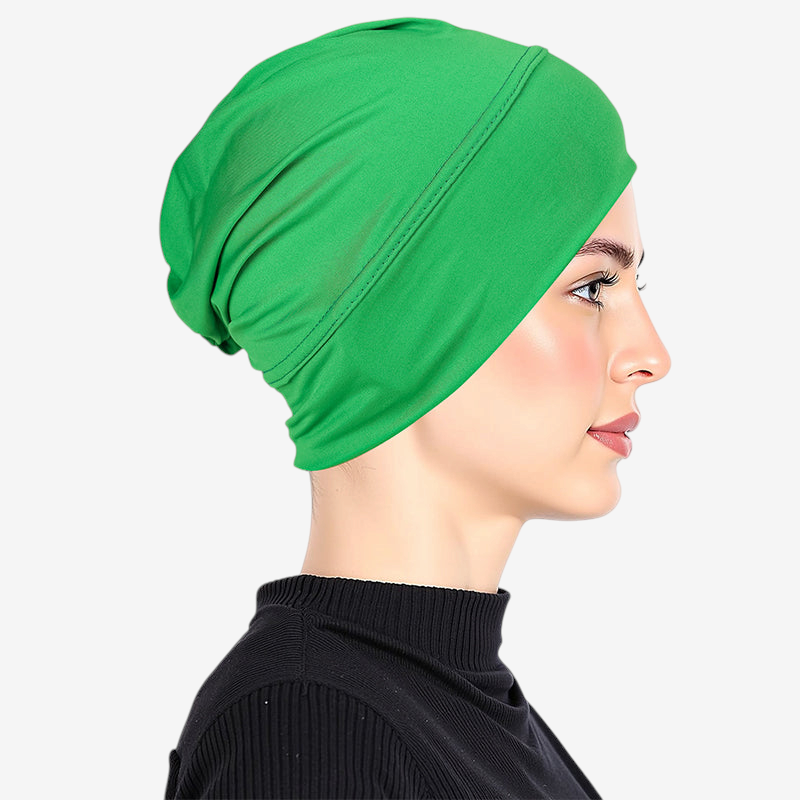 Turbanelle – Női rugalmas turbánsapka varrás nélküli kialakítással és rugalmas illeszkedéssel