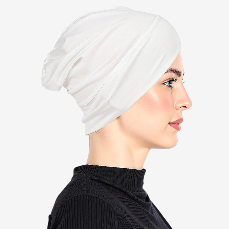 Turbanelle – Női rugalmas turbánsapka varrás nélküli kialakítással és rugalmas illeszkedéssel