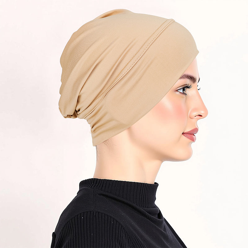 Turbanelle – Női rugalmas turbánsapka varrás nélküli kialakítással és rugalmas illeszkedéssel