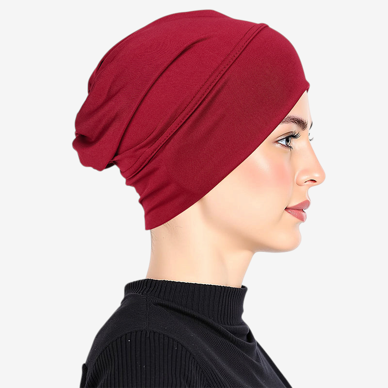 Turbanelle – Női rugalmas turbánsapka varrás nélküli kialakítással és rugalmas illeszkedéssel
