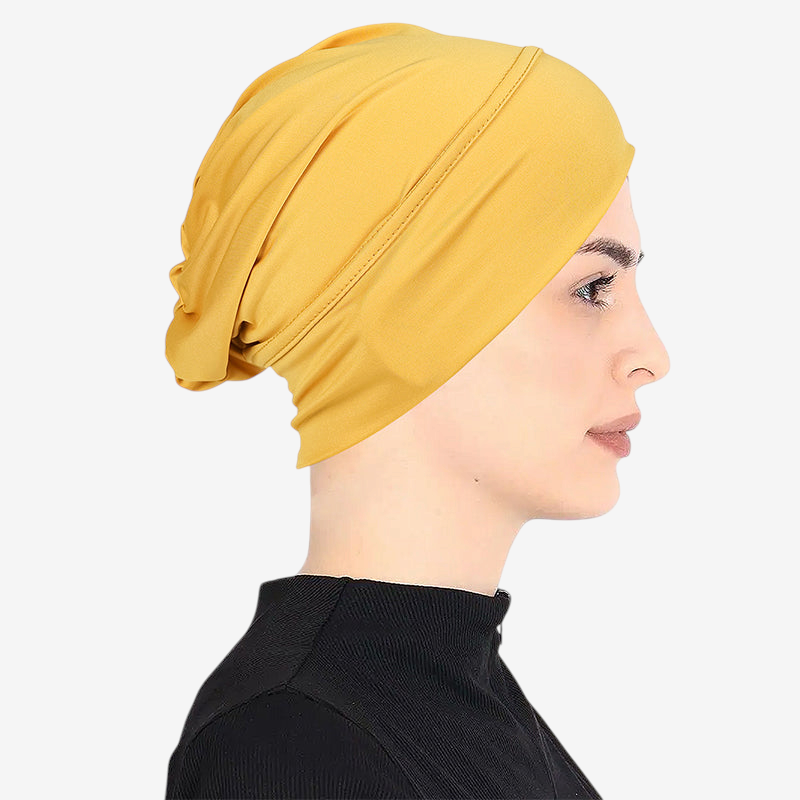 Turbanelle – Női rugalmas turbánsapka varrás nélküli kialakítással és rugalmas illeszkedéssel