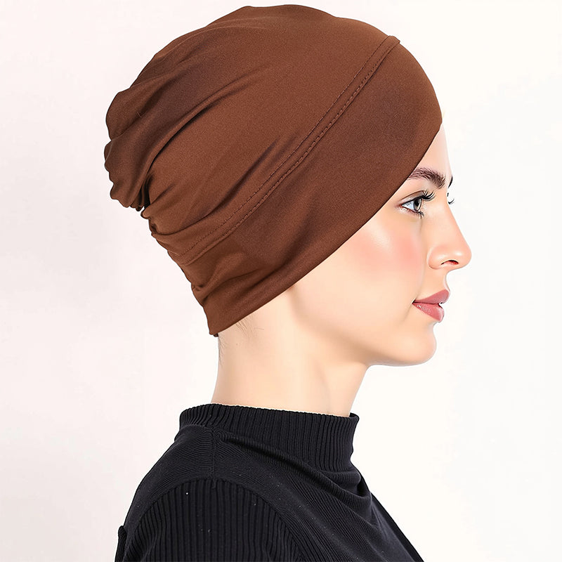 Turbanelle – Női rugalmas turbánsapka varrás nélküli kialakítással és rugalmas illeszkedéssel