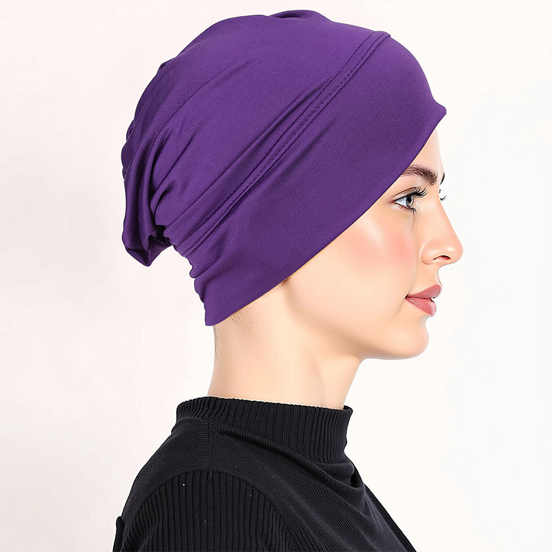 Turbanelle – Női rugalmas turbánsapka varrás nélküli kialakítással és rugalmas illeszkedéssel
