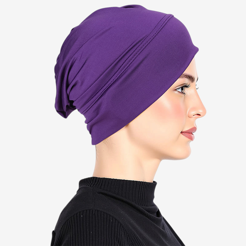Turbanelle – Női rugalmas turbánsapka varrás nélküli kialakítással és rugalmas illeszkedéssel