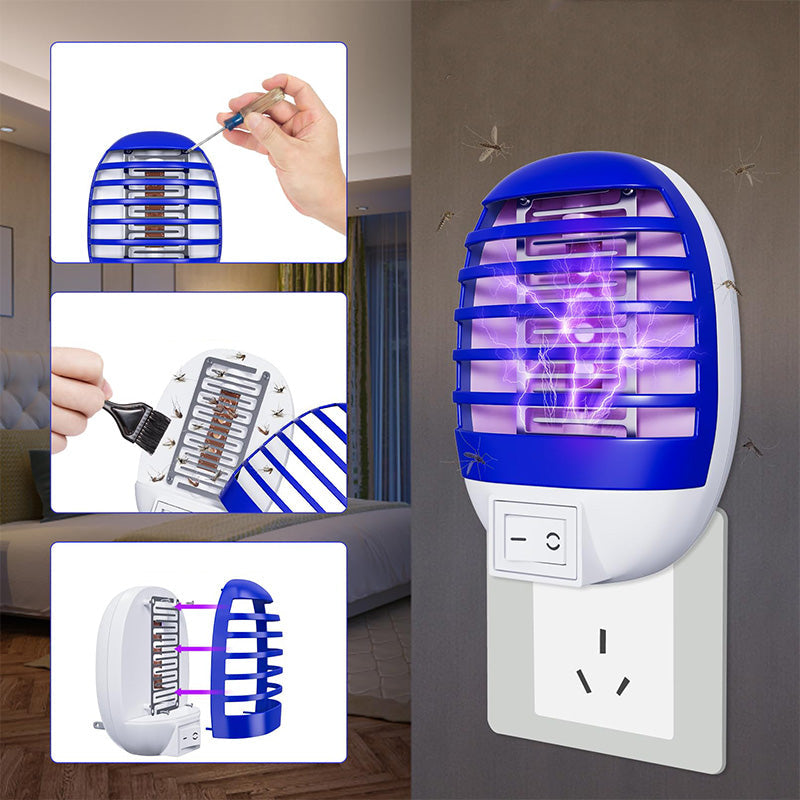 GridGlow - Lampa owadobójcza z elektryczną siatką