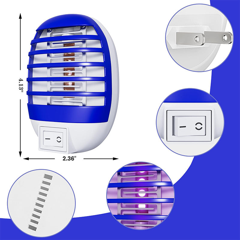 GridGlow - Lampa owadobójcza z elektryczną siatką