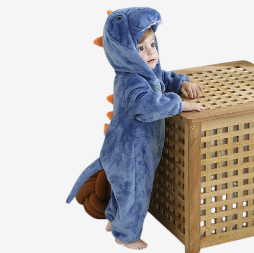 AnimalHoodie – Állatfejes kapucnis polár overál babáknak