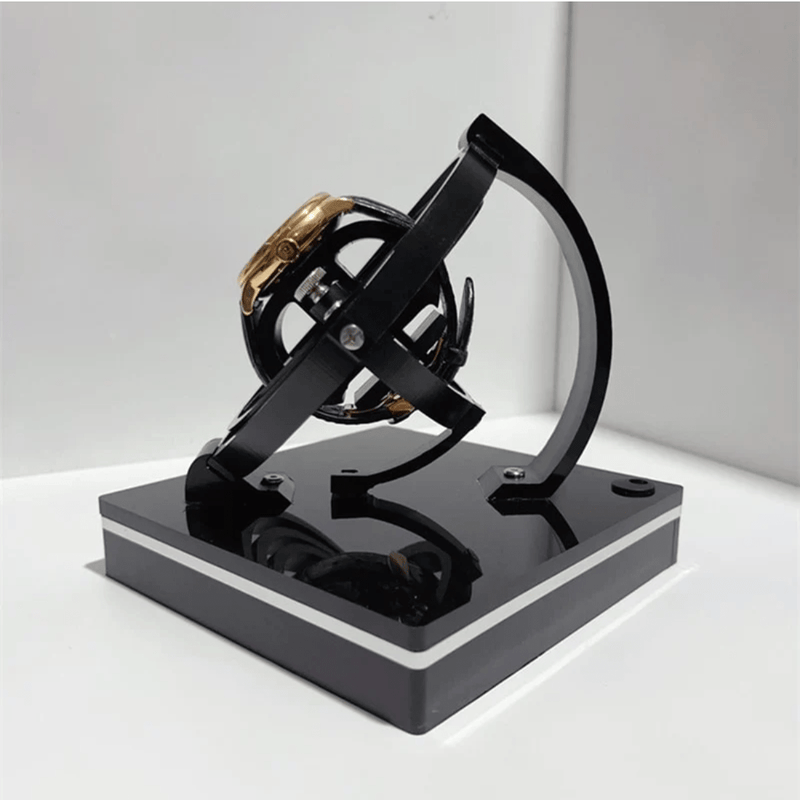 ChronoNest - Automatische horlogeopwinder met stille beweging en elegant display voor premium horloges