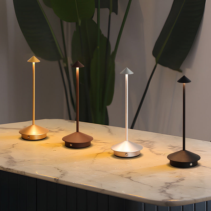 AluGlow - Bezdrátová stolní lampa s dotykovým stmívačem