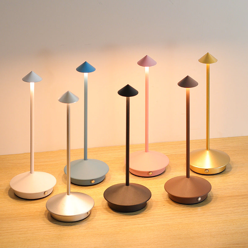 AluGlow - Bezdrátová stolní lampa s dotykovým stmívačem