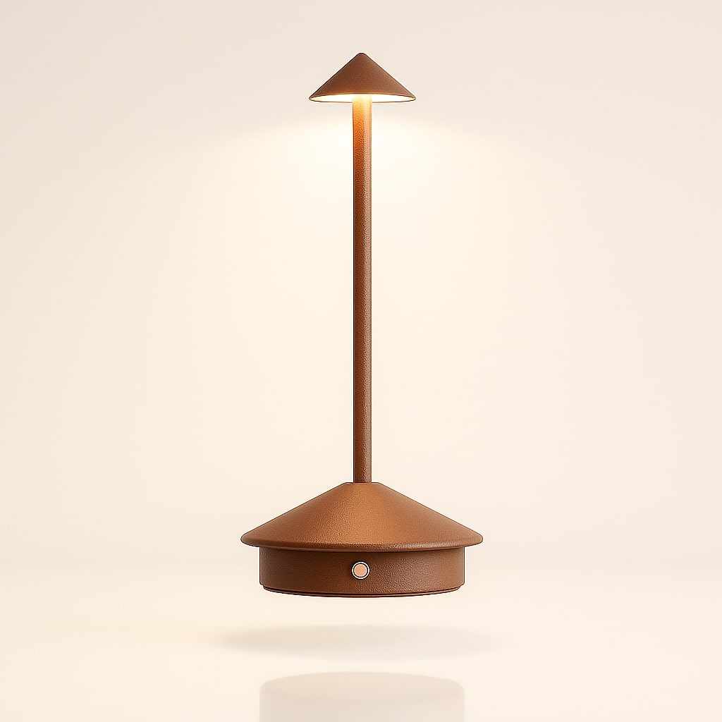 AluGlow - Bezdrátová stolní lampa s dotykovým stmívačem