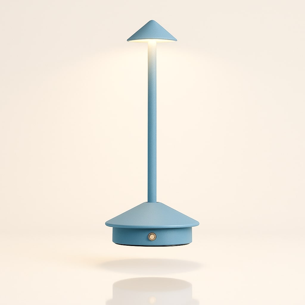 AluGlow - Bezdrátová stolní lampa s dotykovým stmívačem