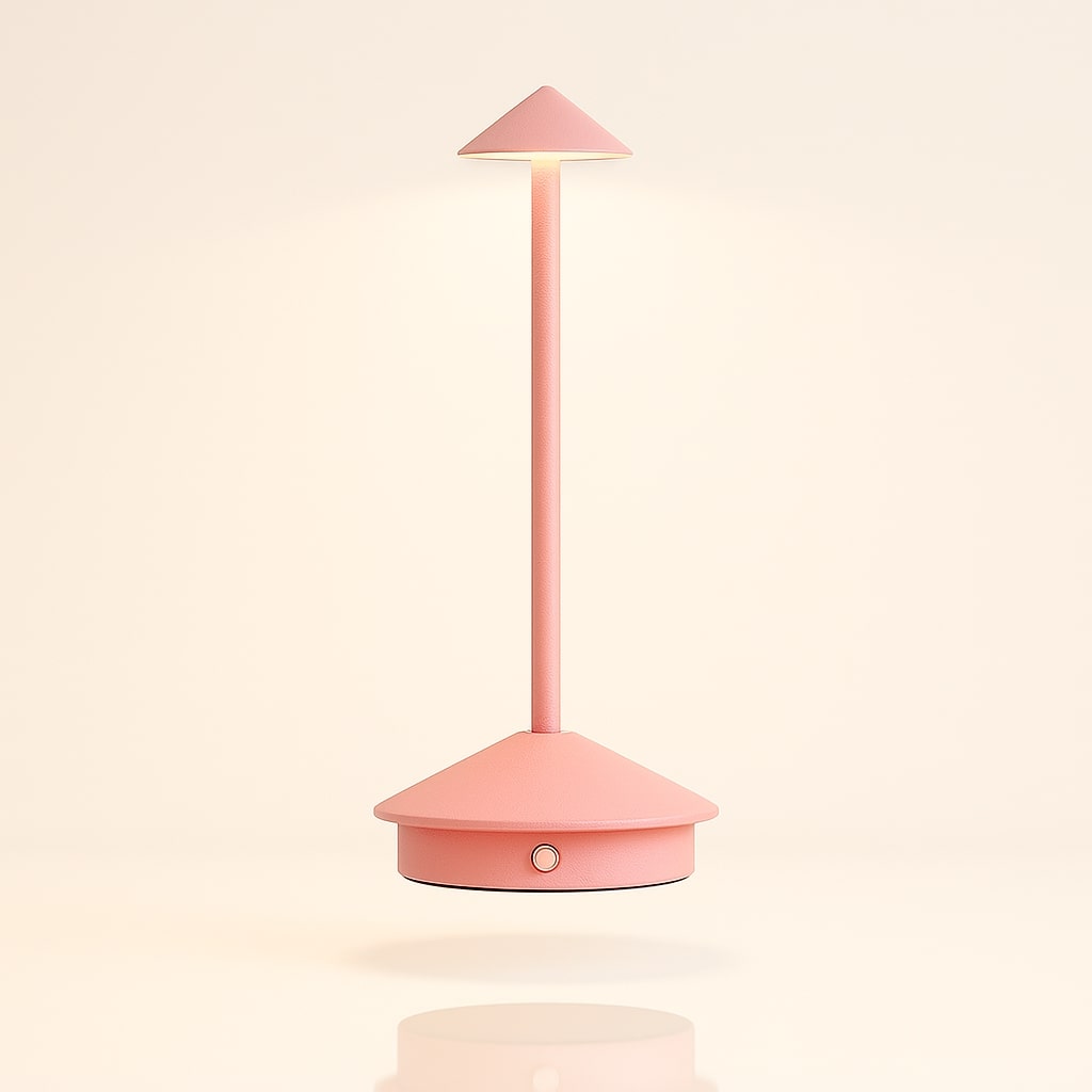 AluGlow - Bezdrátová stolní lampa s dotykovým stmívačem